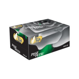 Rose Petal Pop-up Tissue Box