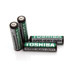 Toshiba Super Heavy Duty AAA Battery Cells 1.5V (Pack of 2)