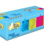 rose petal multi color tissue box